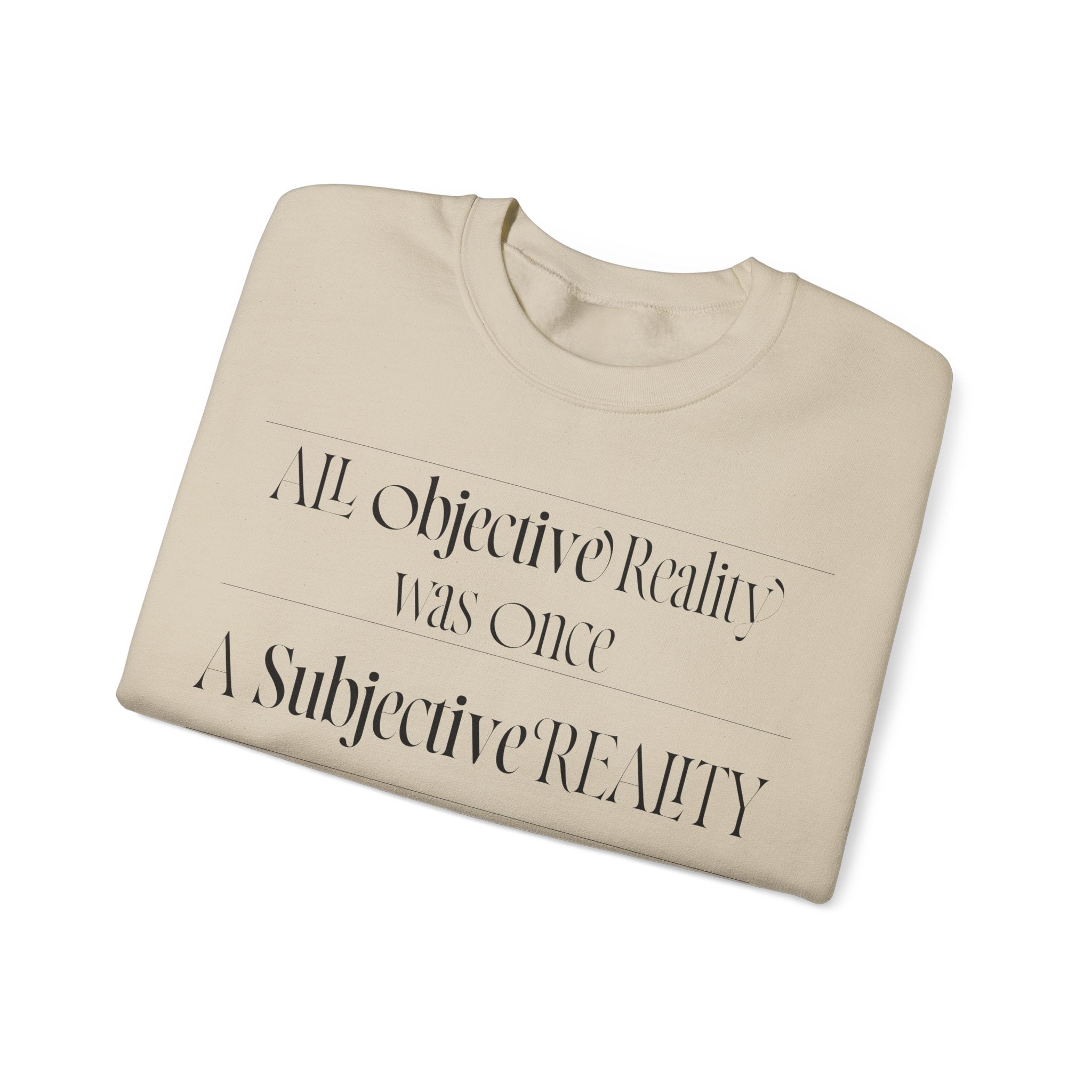 All Objective reaity Unisex Heavy Blendβ’ Crewneck Sweatshirt - TBM