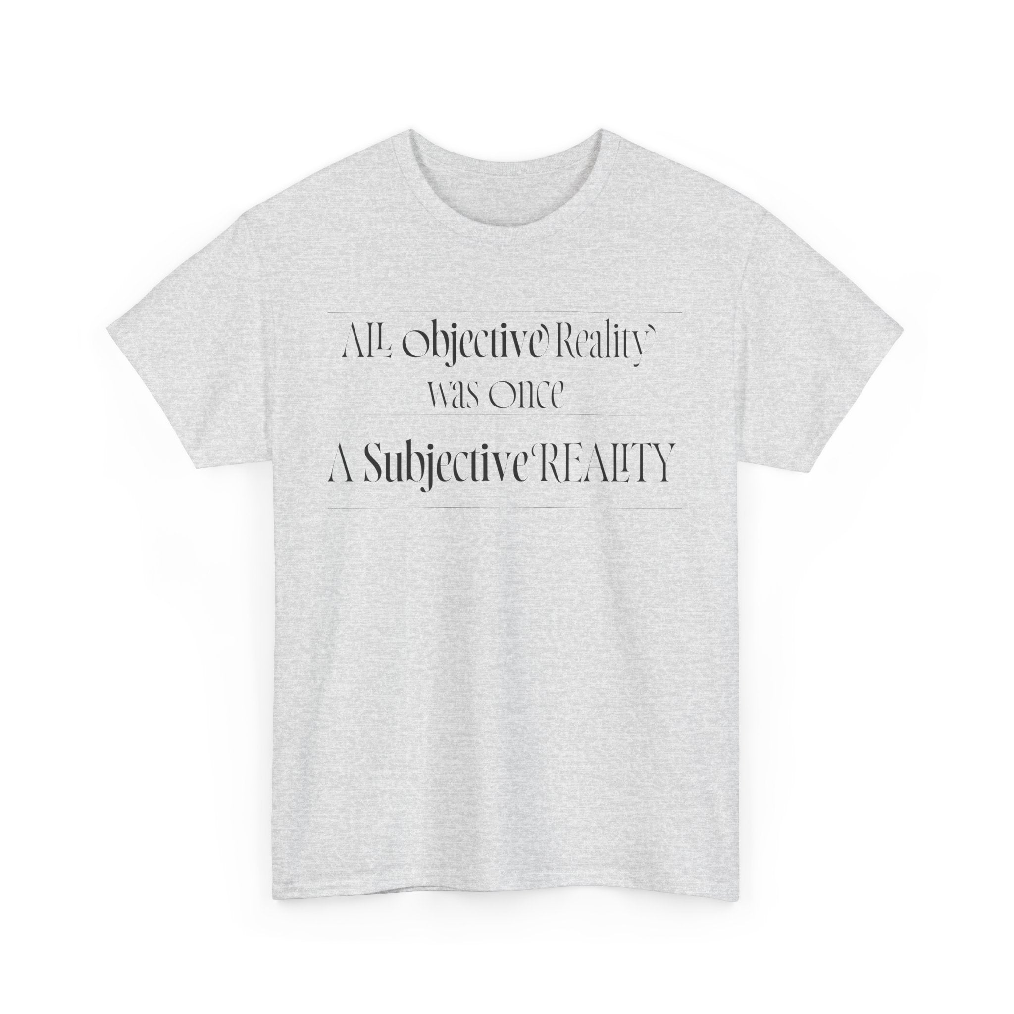 All Objective Unisex Heavy Cotton Tee - TBM