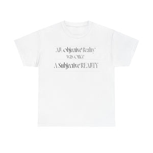 All Objective Unisex Heavy Cotton Tee - TBM