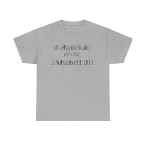 All Objective Unisex Heavy Cotton Tee - TBM