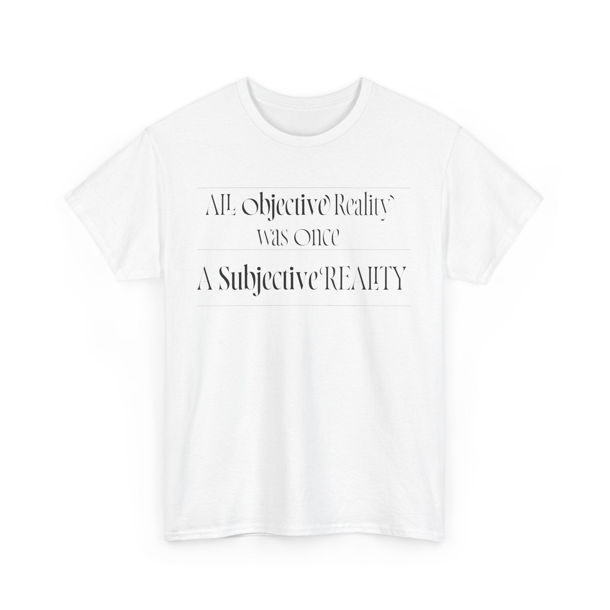 All Objective Unisex Heavy Cotton Tee - TBM