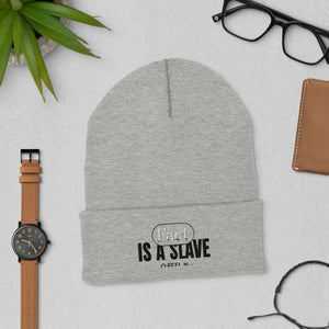 FACT IS A SLAVE Cuffed Beanie - TBM