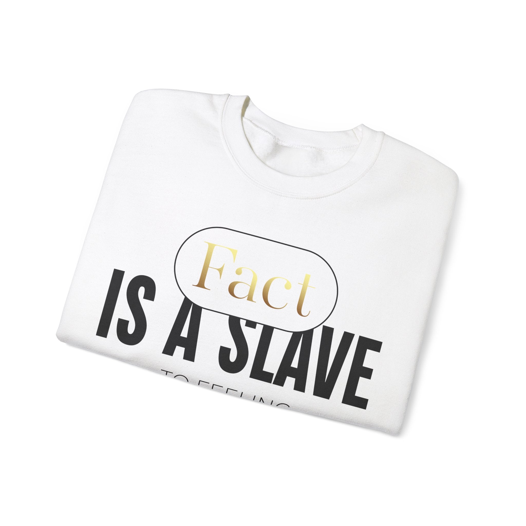 FACT IS A SLAVE Unisex Heavy Blendβ’ Crewneck Sweatshirt - TBM