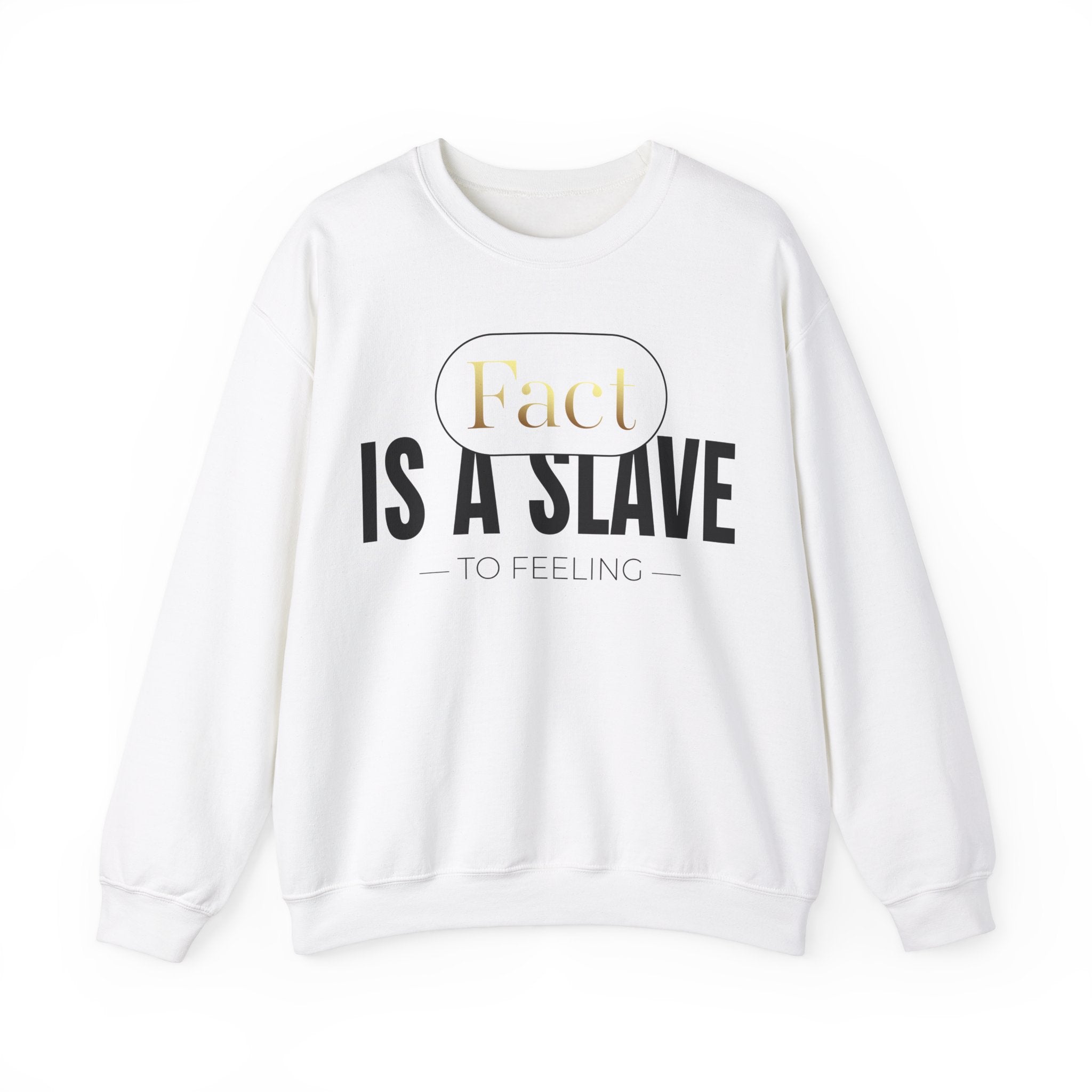 FACT IS A SLAVE Unisex Heavy Blendβ’ Crewneck Sweatshirt - TBM