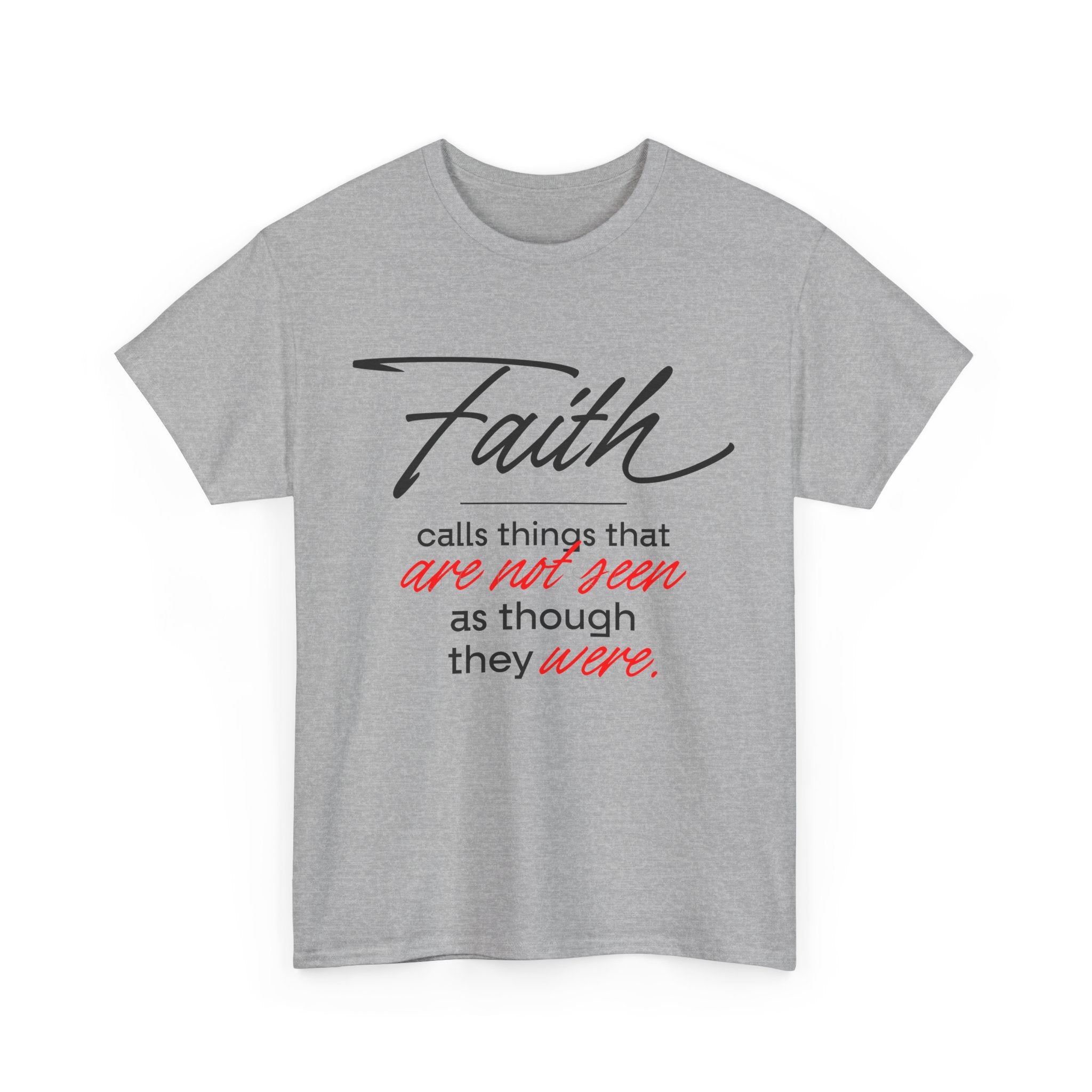 Faith Calls thing Unisex Heavy Cotton Tee - TBM