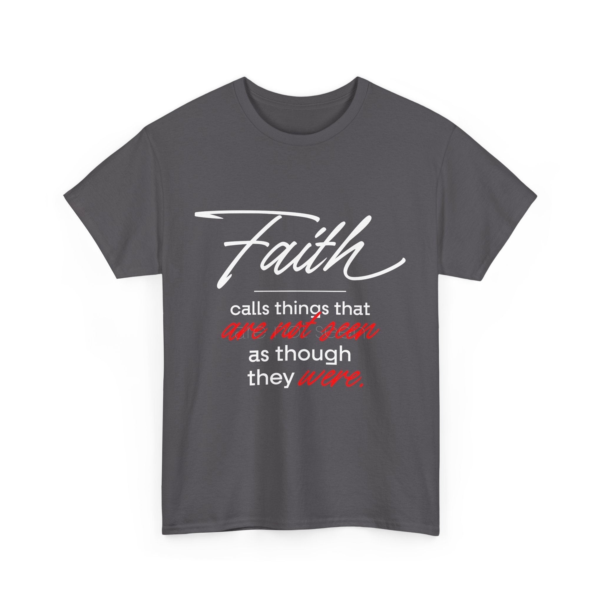 Faith Calls thing Unisex Heavy Cotton Tee - TBM