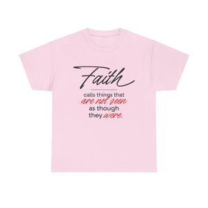 Faith Calls thing Unisex Heavy Cotton Tee - TBM