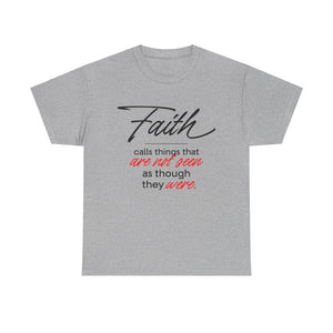 Faith Calls thing Unisex Heavy Cotton Tee - TBM