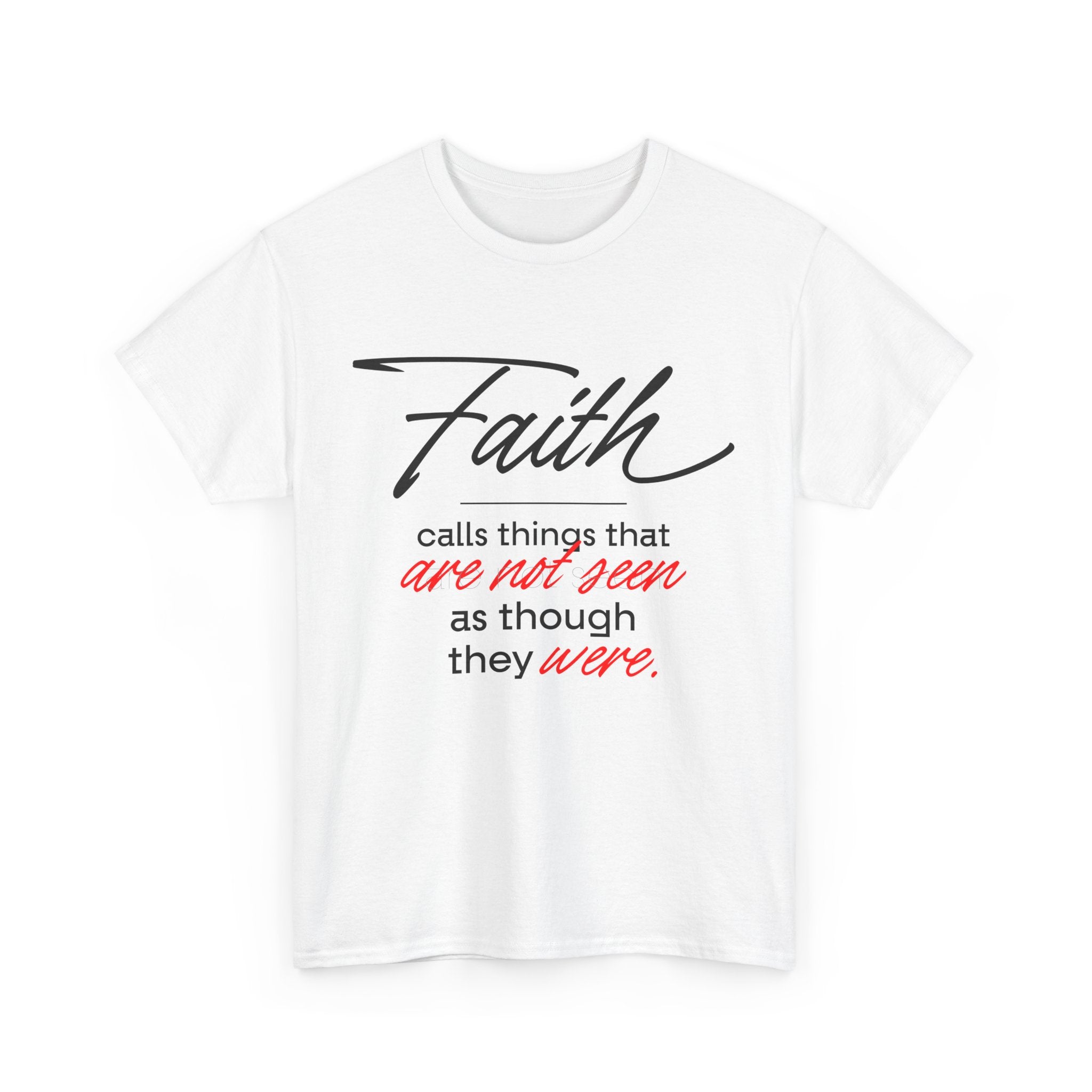 Faith Calls thing Unisex Heavy Cotton Tee - TBM
