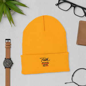 Faith Cuffed Beanie - TBM