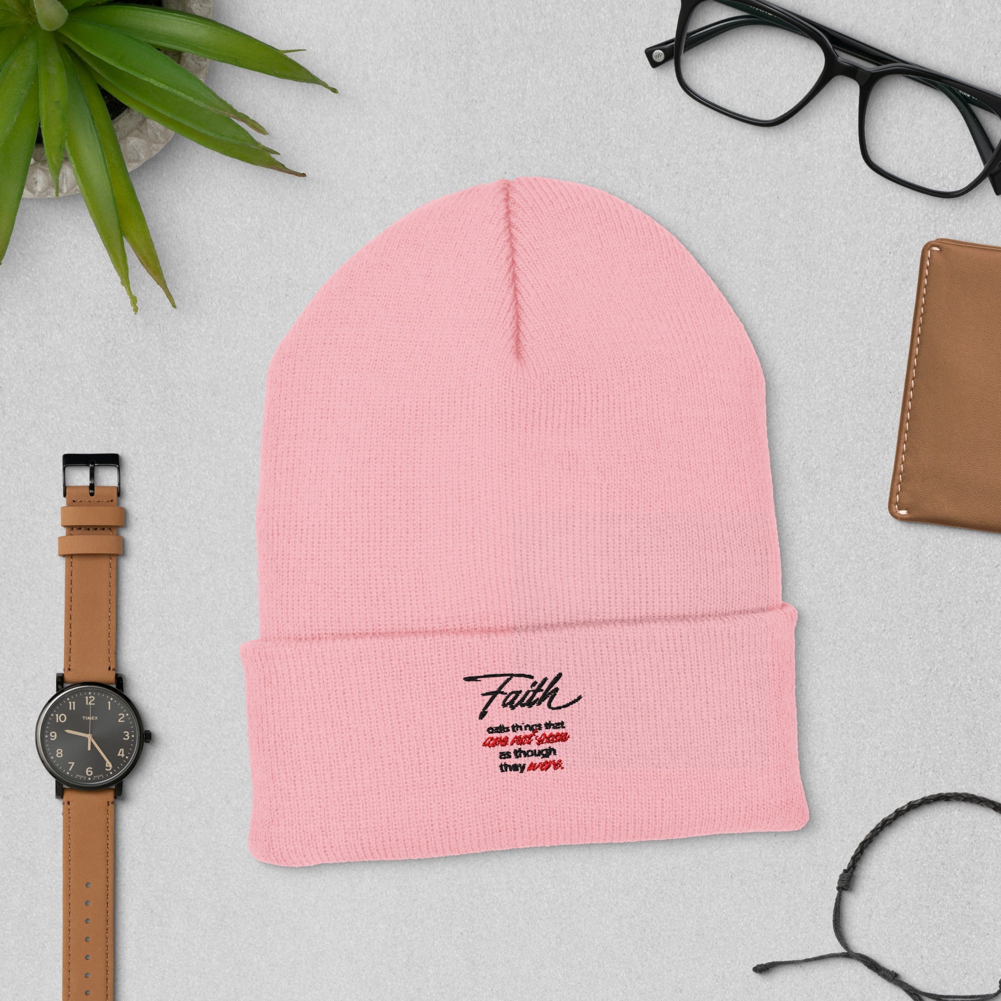 Faith Cuffed Beanie - TBM