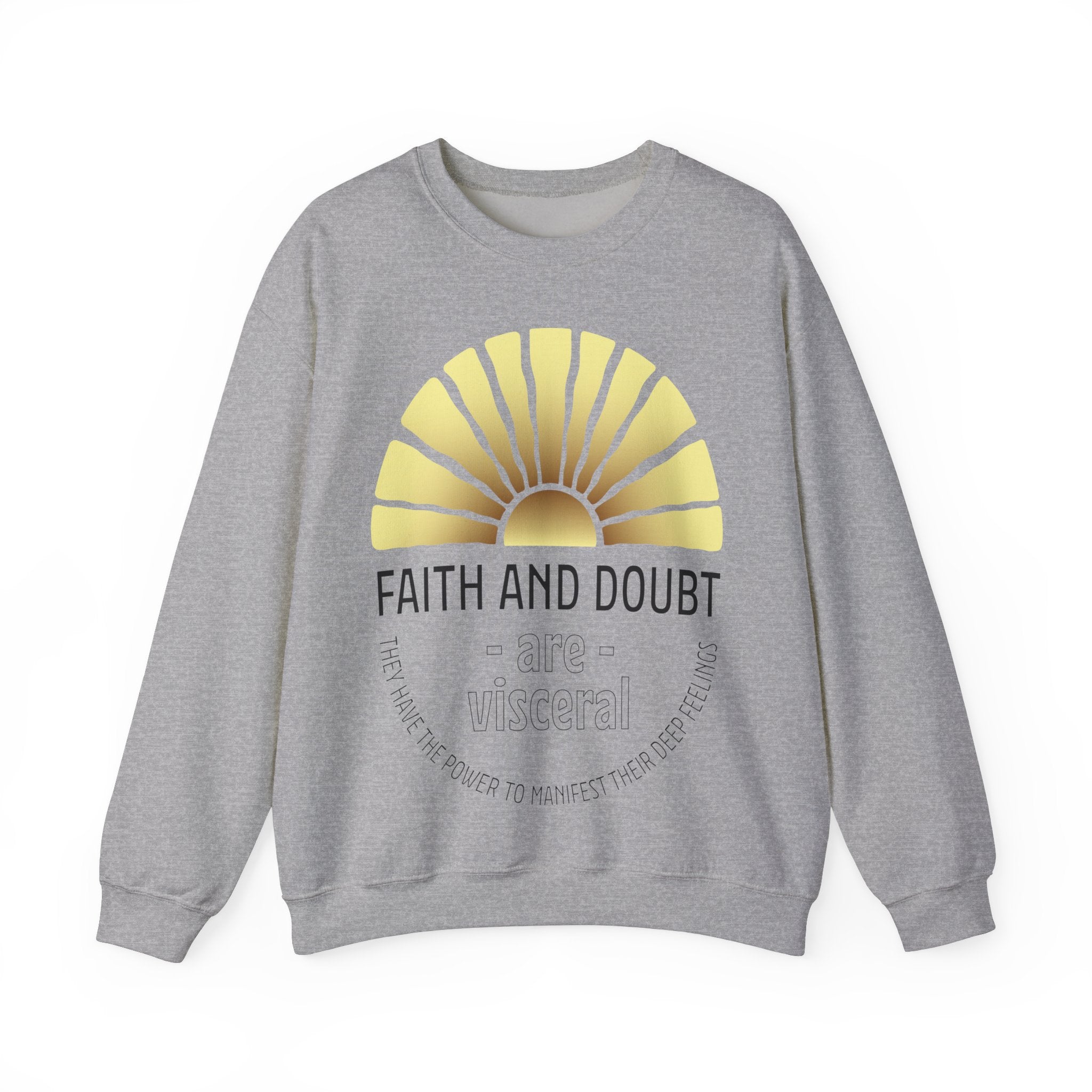 Faith & Doubt Unisex Heavy Blendβ’ Crewneck Sweatshirt - TBM