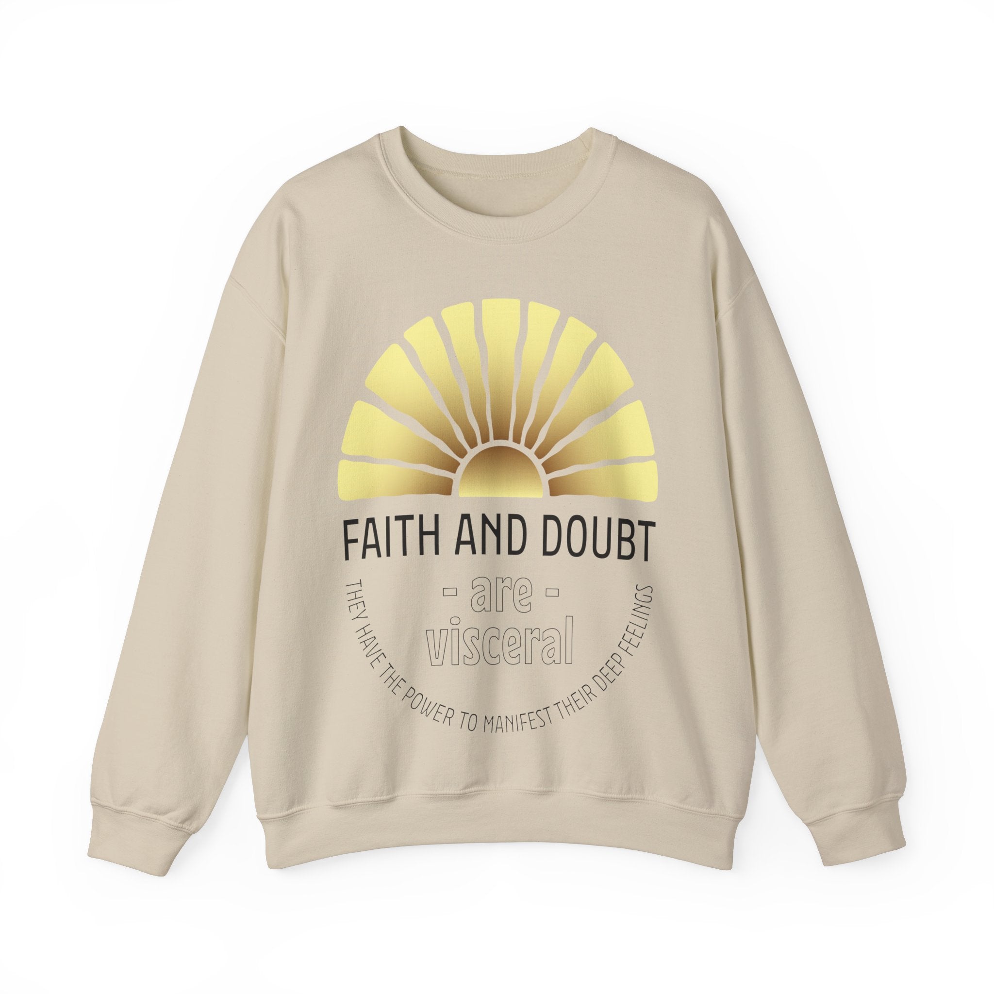 Faith & Doubt Unisex Heavy Blendβ’ Crewneck Sweatshirt - TBM