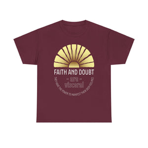 Faith & Doubt Unisex Heavy Cotton Tee - TBM
