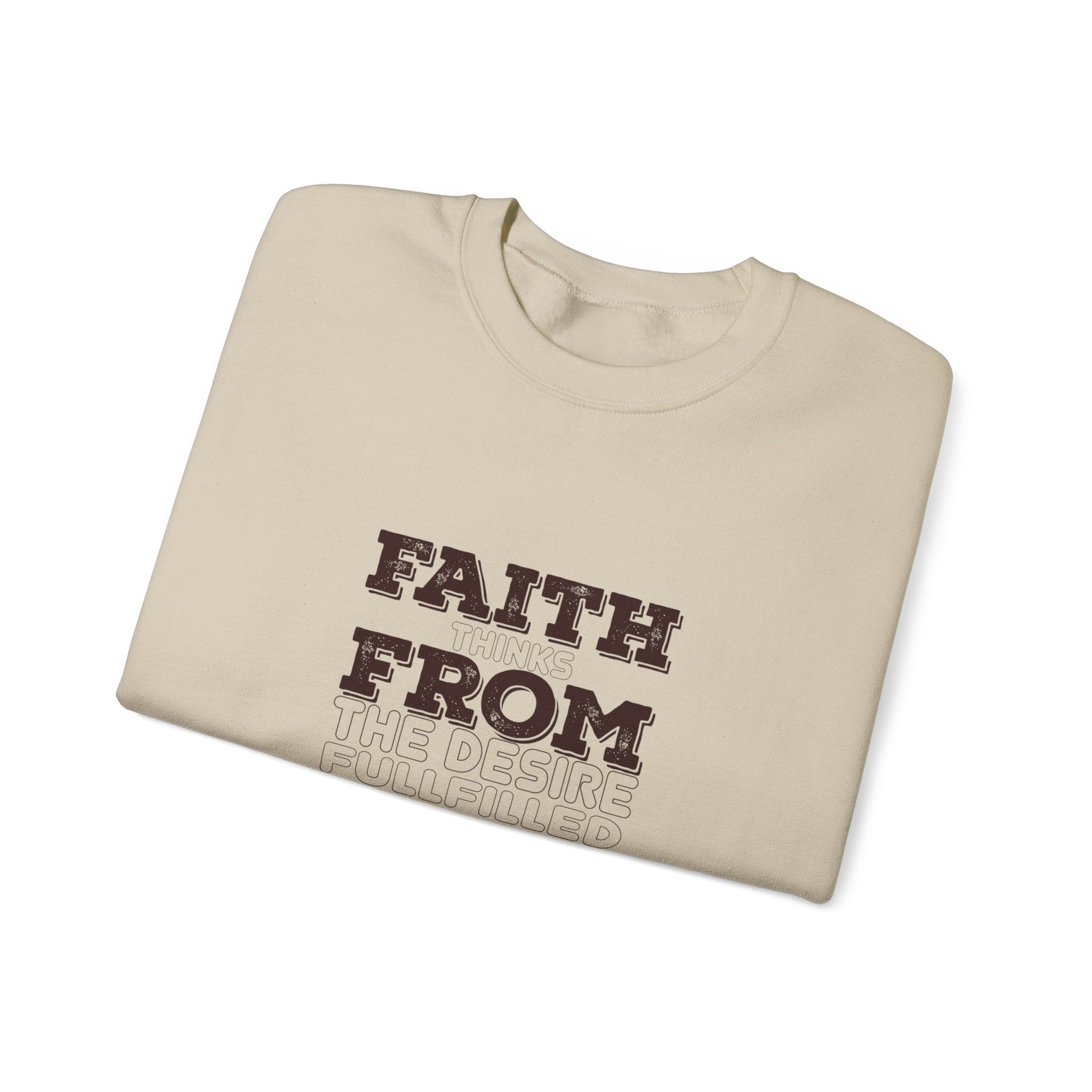 Faith From Unisex Heavy Blend™ Crewneck Sweatshirt - TBM