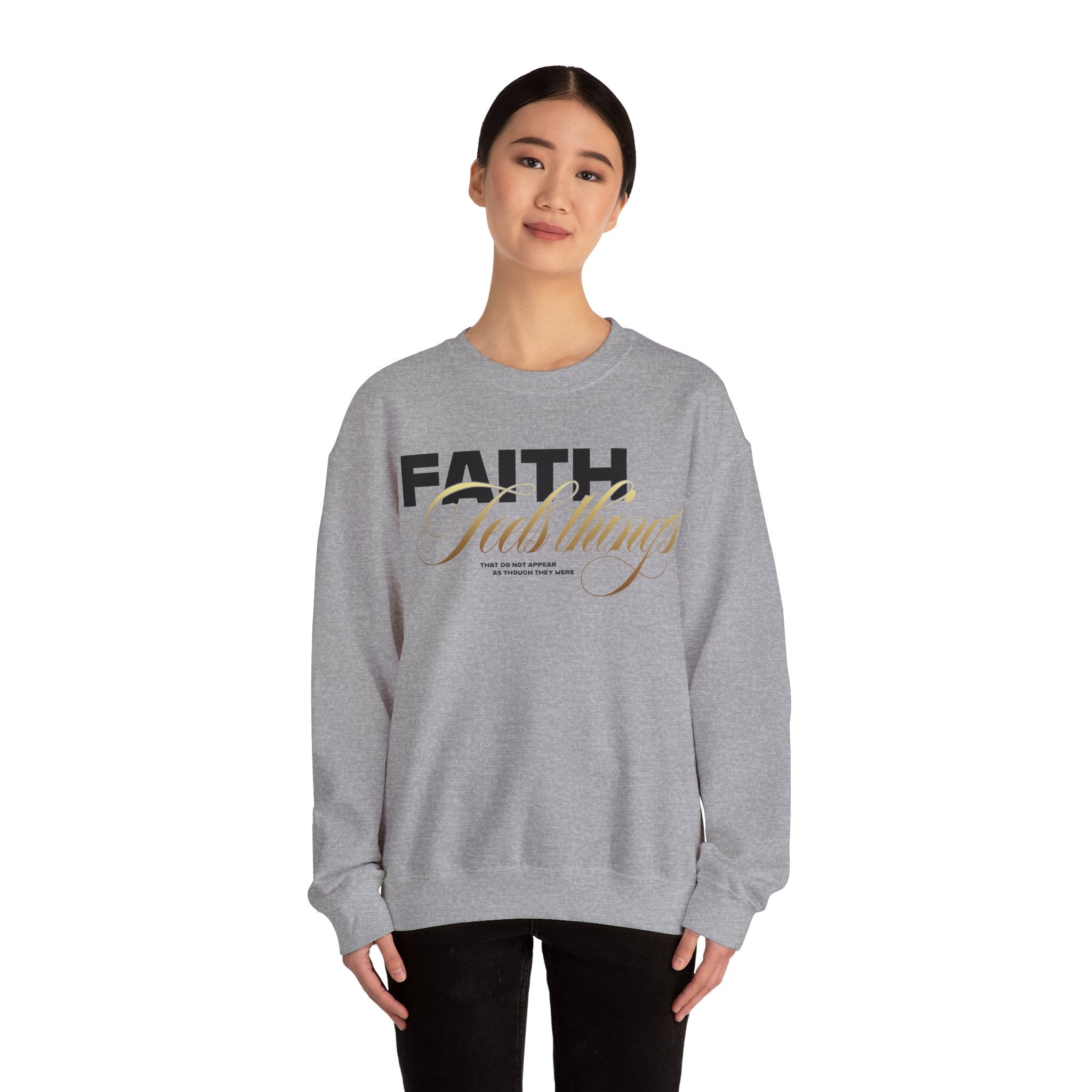 Faith Unisex Heavy Blend™ Crewneck Sweatshirt - TBM