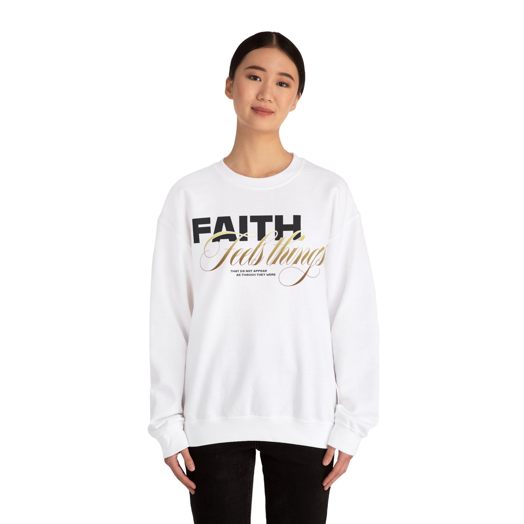 Faith Unisex Heavy Blend™ Crewneck Sweatshirt - TBM