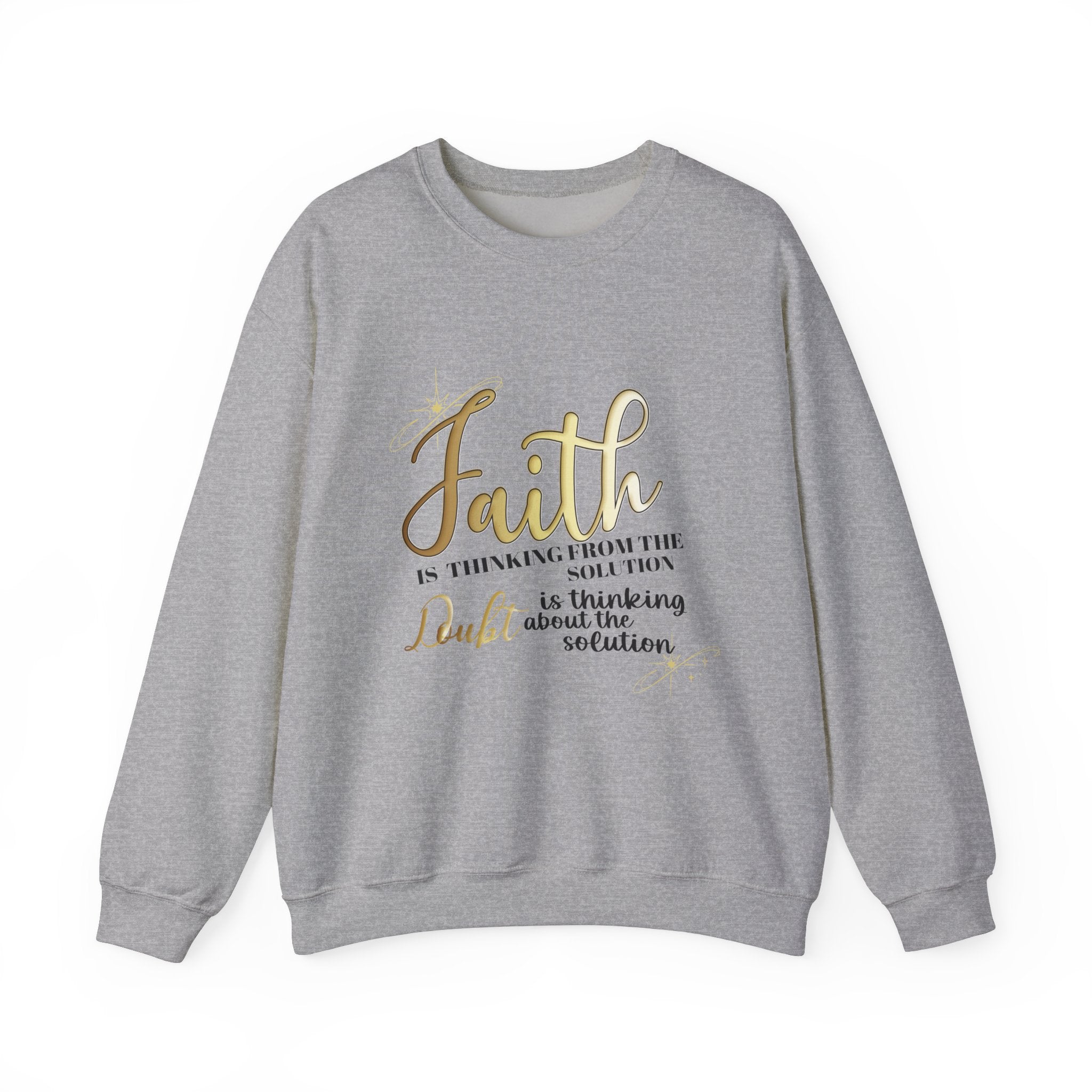 Faith Unisex Heavy Blend™ Crewneck Sweatshirt - TBM