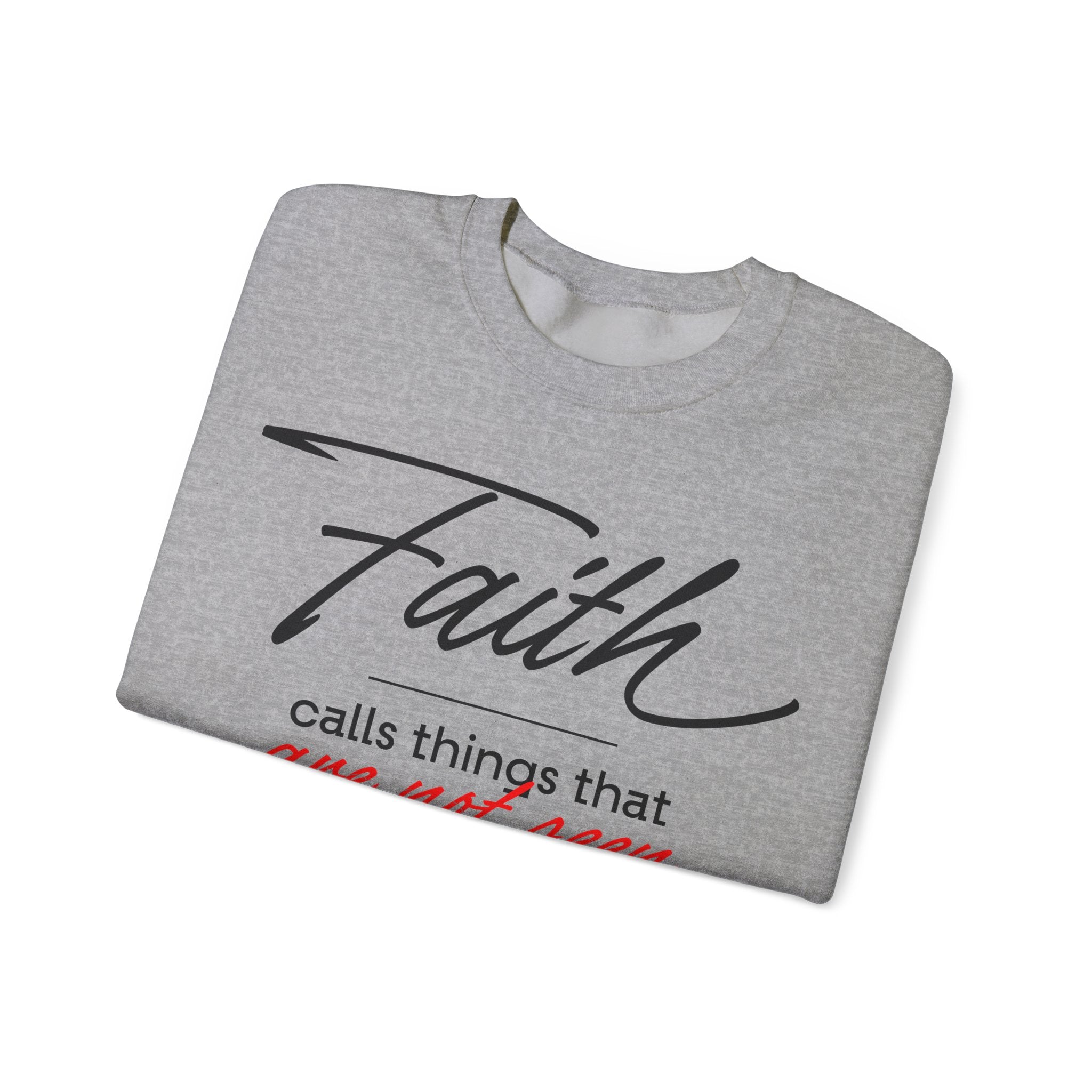 Faith Unisex Heavy Blend™ Crewneck Sweatshirt - TBM