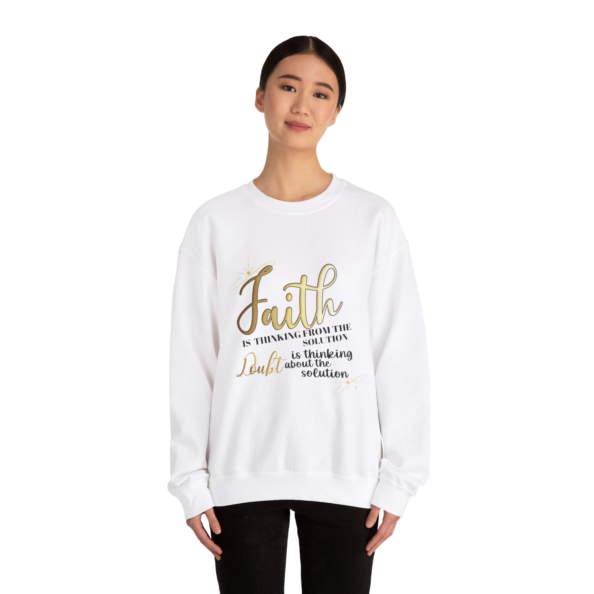 Faith Unisex Heavy Blend™ Crewneck Sweatshirt - TBM