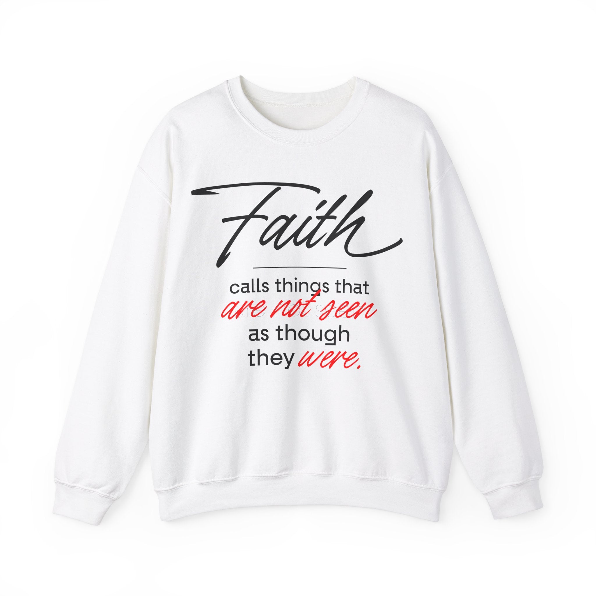 Faith Unisex Heavy Blend™ Crewneck Sweatshirt - TBM