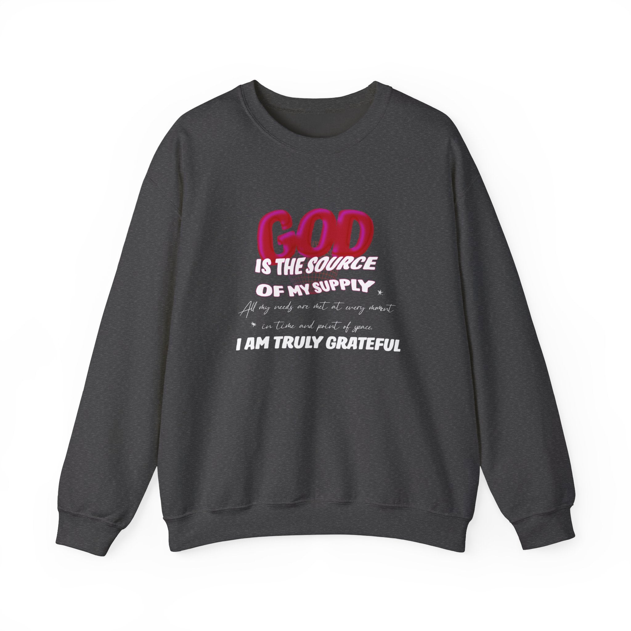 GOD is the Source Unisex Heavy Blend™ Crewneck Sweatshirt - TBM