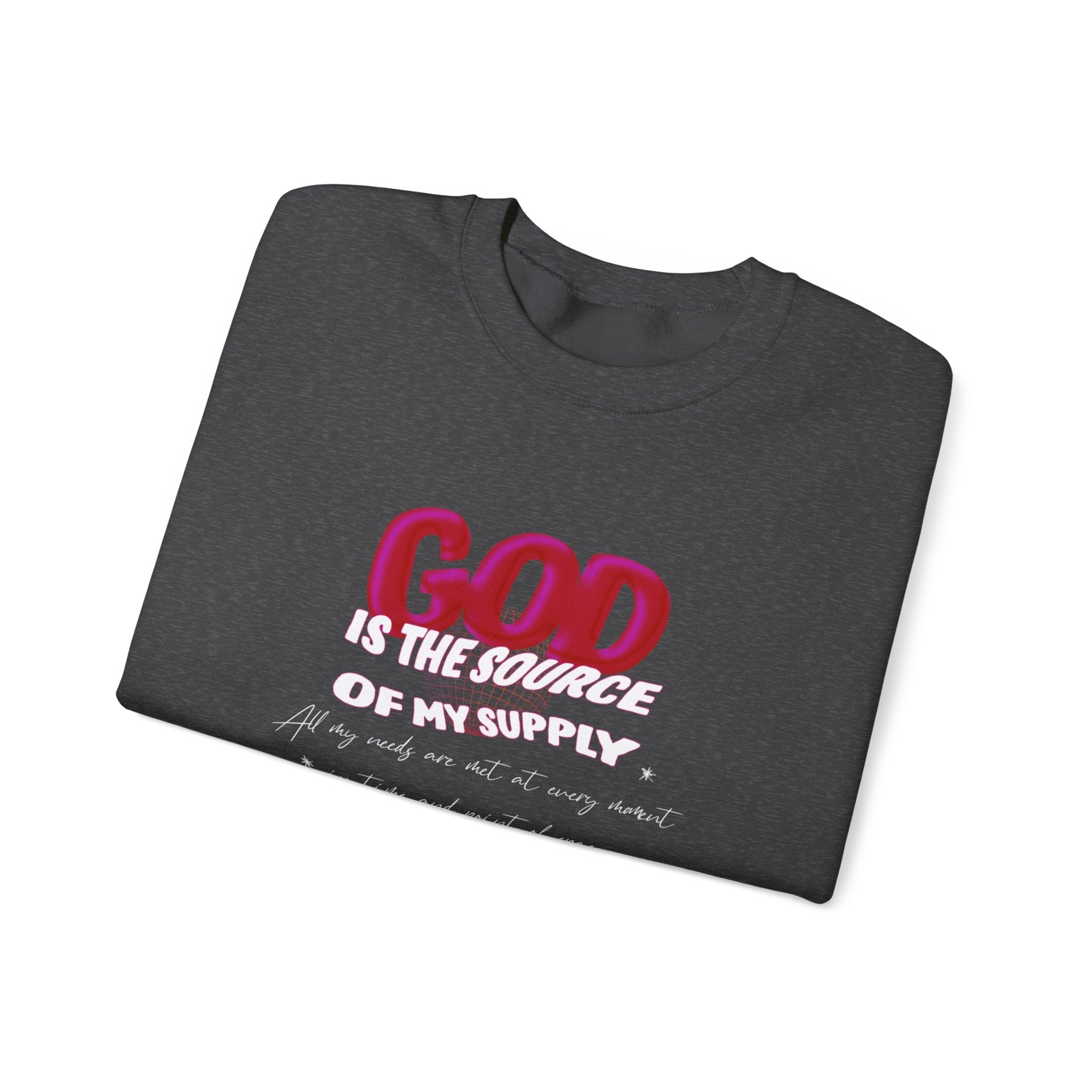 GOD is the Source Unisex Heavy Blend™ Crewneck Sweatshirt - TBM