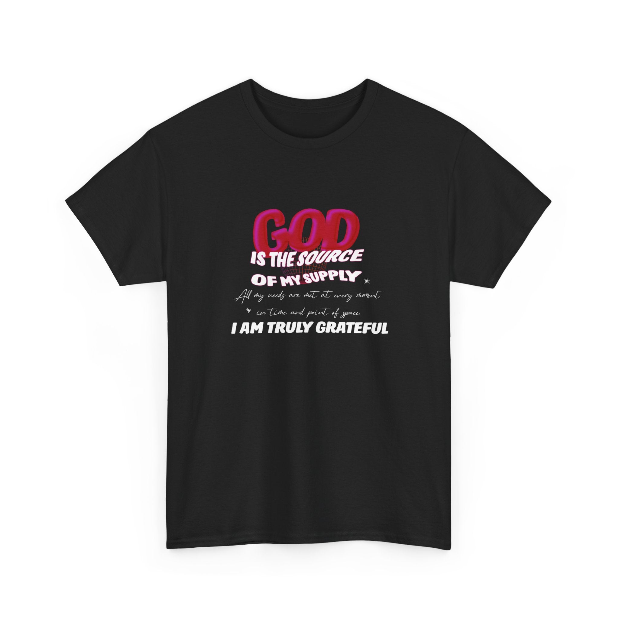 GOD is the Source Unisex Heavy Cotton Tee - TBM