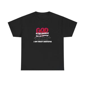 GOD is the Source Unisex Heavy Cotton Tee - TBM