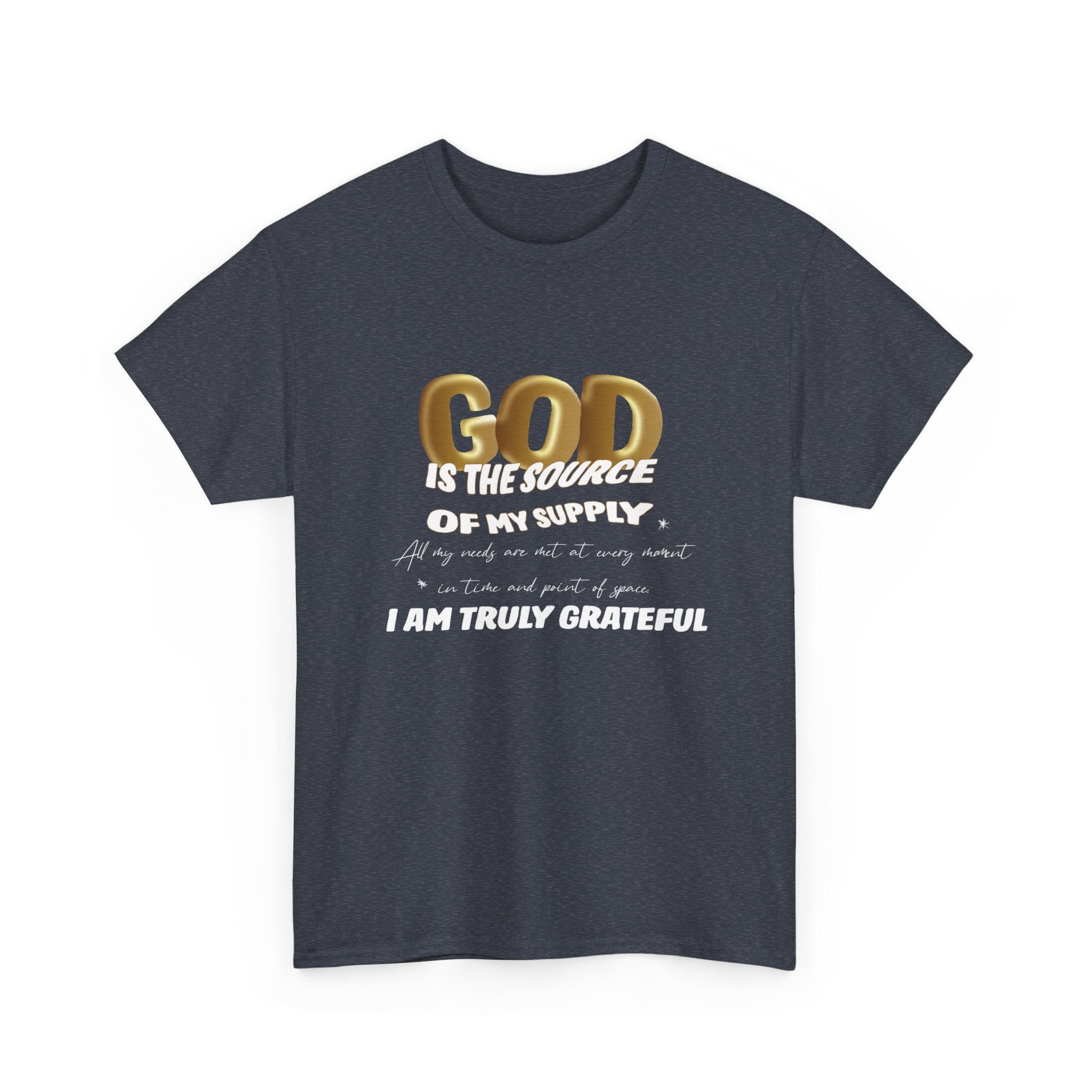 GOD is the source Unisex Heavy Cotton Tee - TBM
