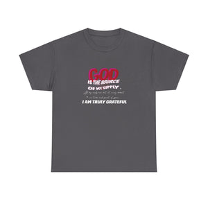 GOD is the Source Unisex Heavy Cotton Tee - TBM
