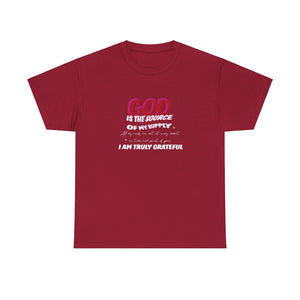 GOD is the Source Unisex Heavy Cotton Tee - TBM
