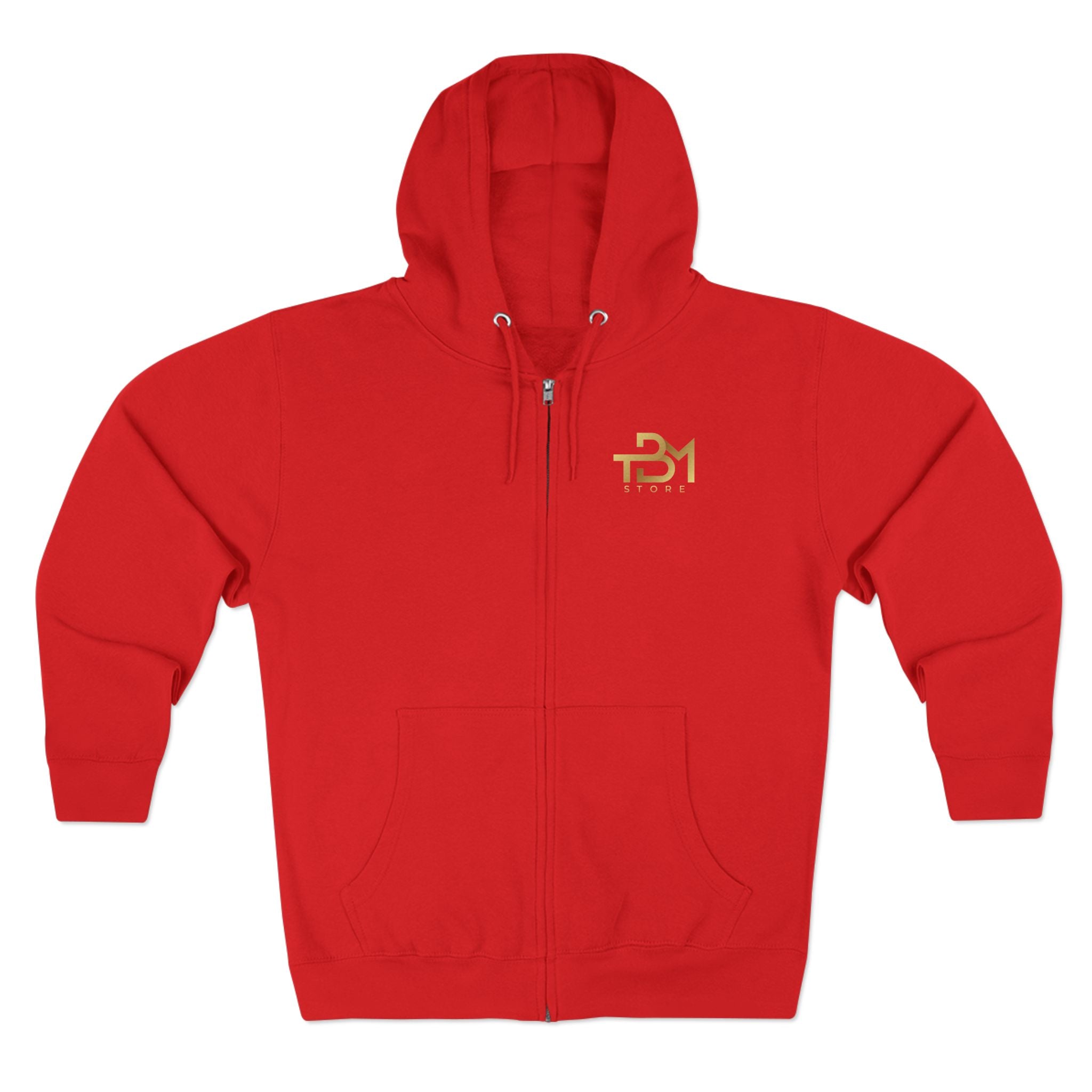 Hoodie β "Fact Is A Slave" Zip Hoodie with Gold Accent - TBM