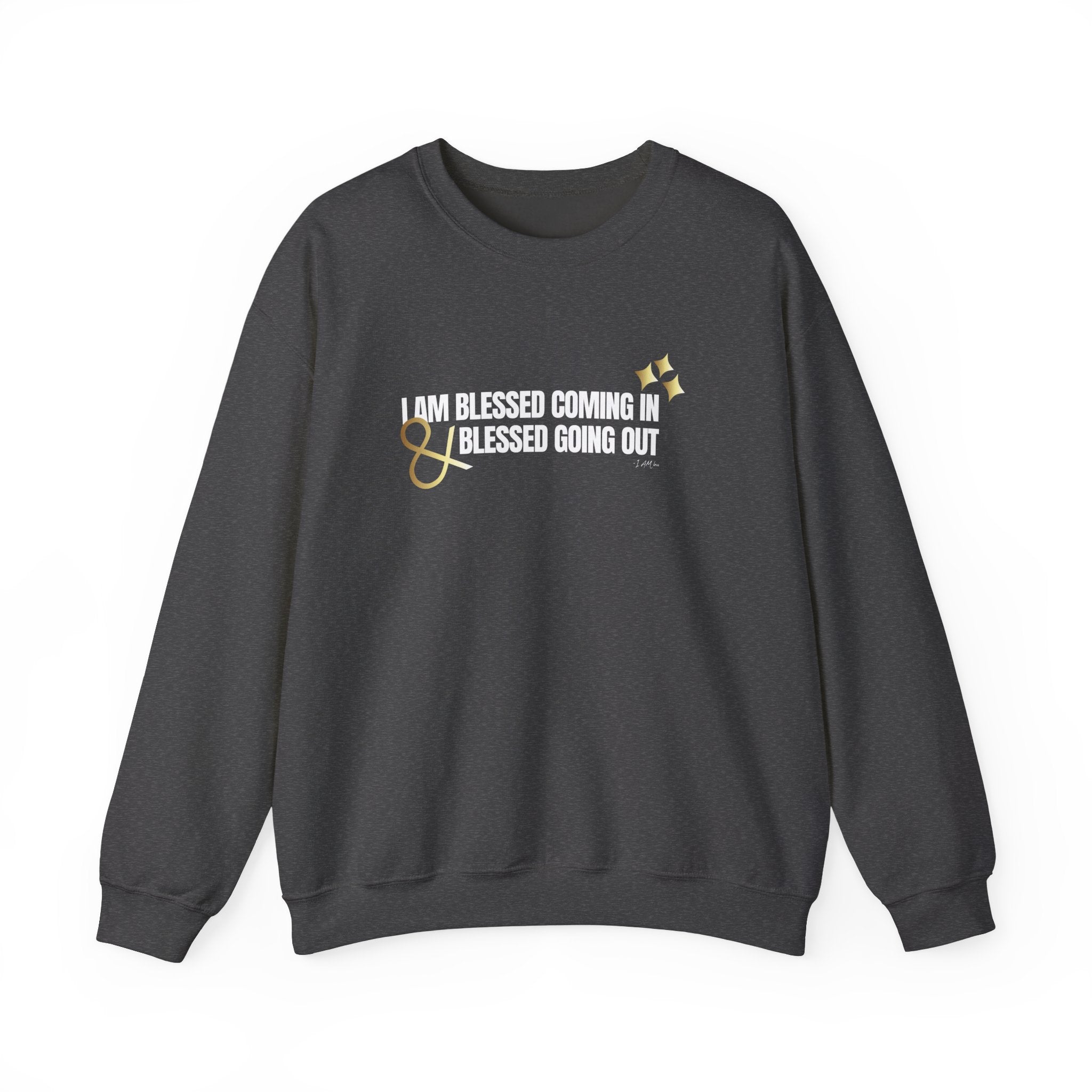 I Am Blessed Coming in Unisex Heavy Blend™ Crewneck Sweatshirt - TBM