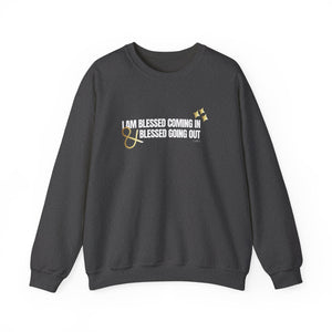 I Am Blessed Coming in Unisex Heavy Blend™ Crewneck Sweatshirt - TBM
