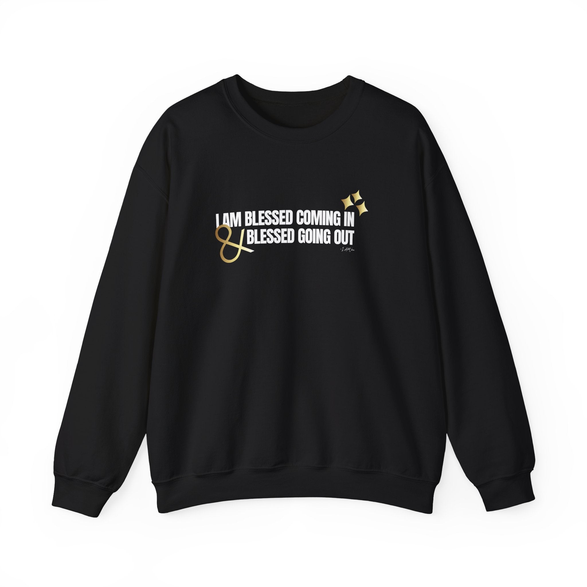 I Am Blessed Coming in Unisex Heavy Blend™ Crewneck Sweatshirt - TBM