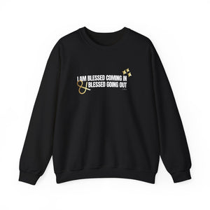 I Am Blessed Coming in Unisex Heavy Blend™ Crewneck Sweatshirt - TBM