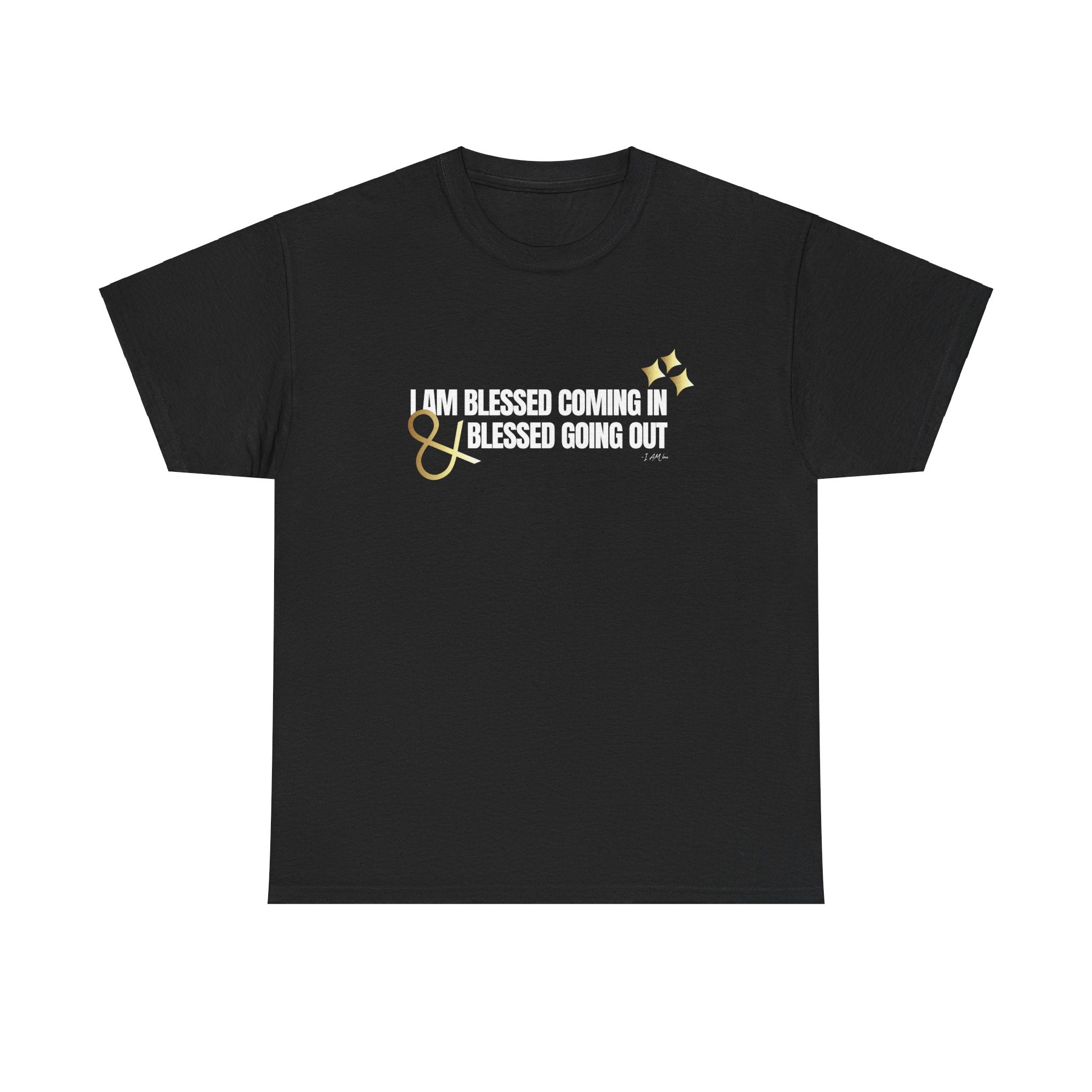 I am Blessed Comng In Unisex Heavy Cotton Tee - TBM