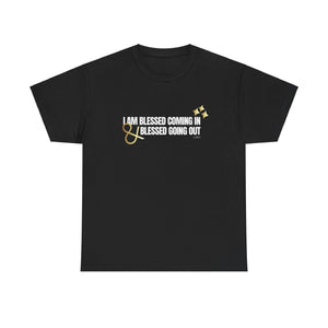 I am Blessed Comng In Unisex Heavy Cotton Tee - TBM