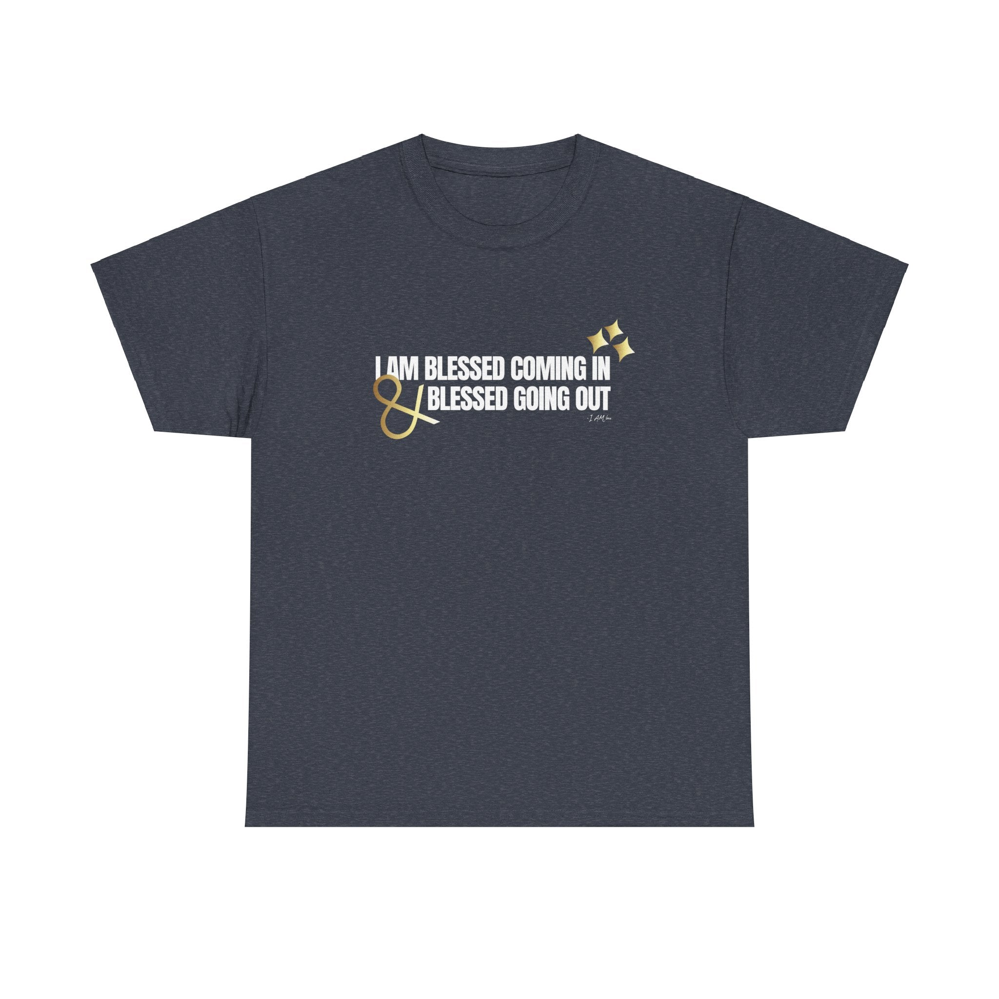 I am Blessed Comng In Unisex Heavy Cotton Tee - TBM