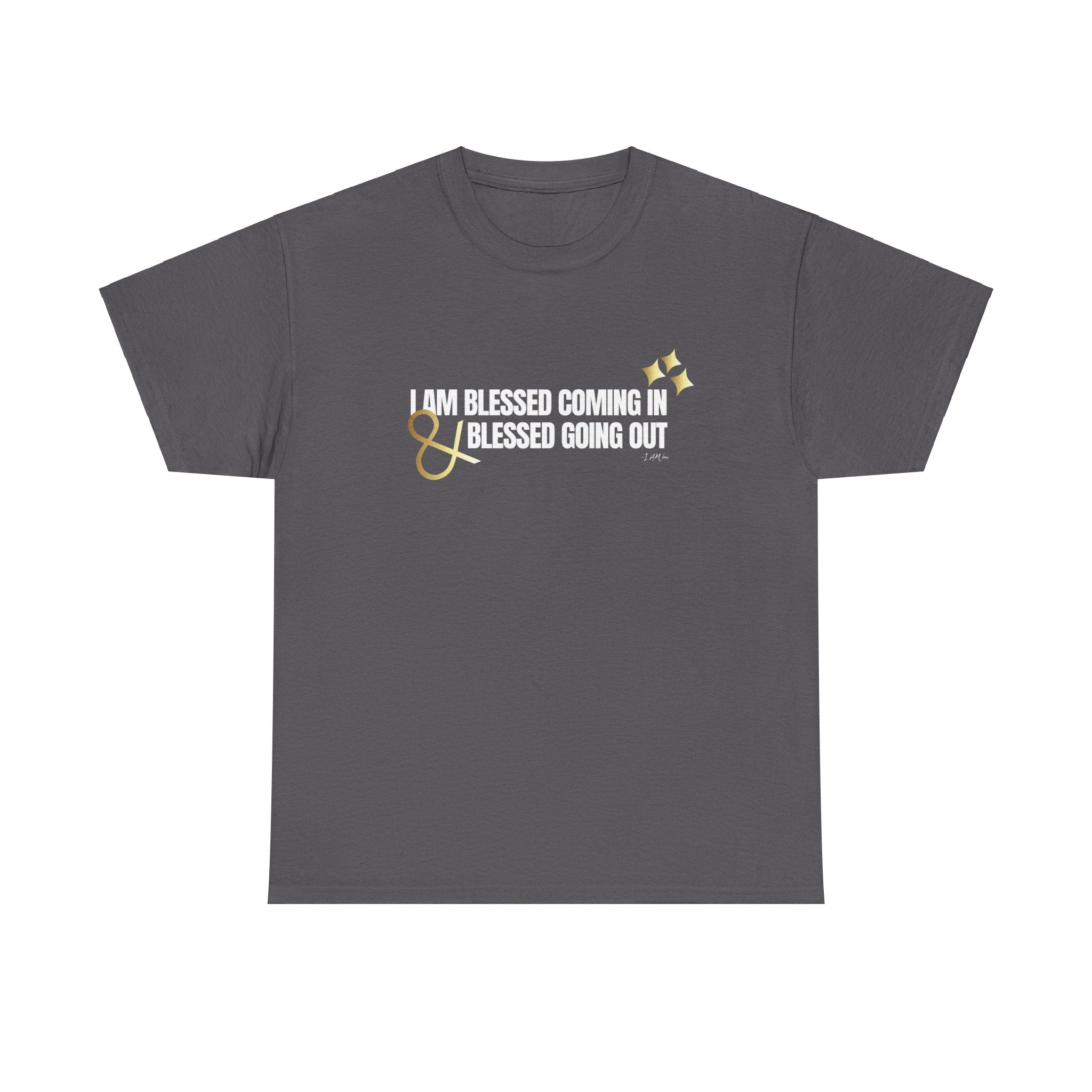 I am Blessed Comng In Unisex Heavy Cotton Tee - TBM