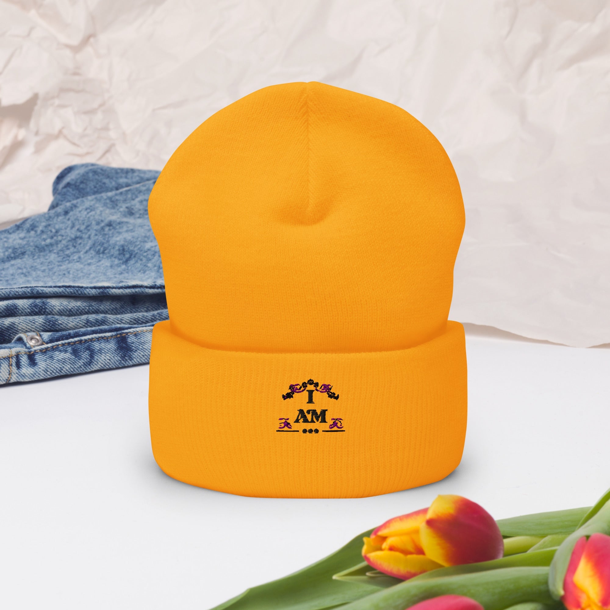 I AM Cuffed Beanie - TBM