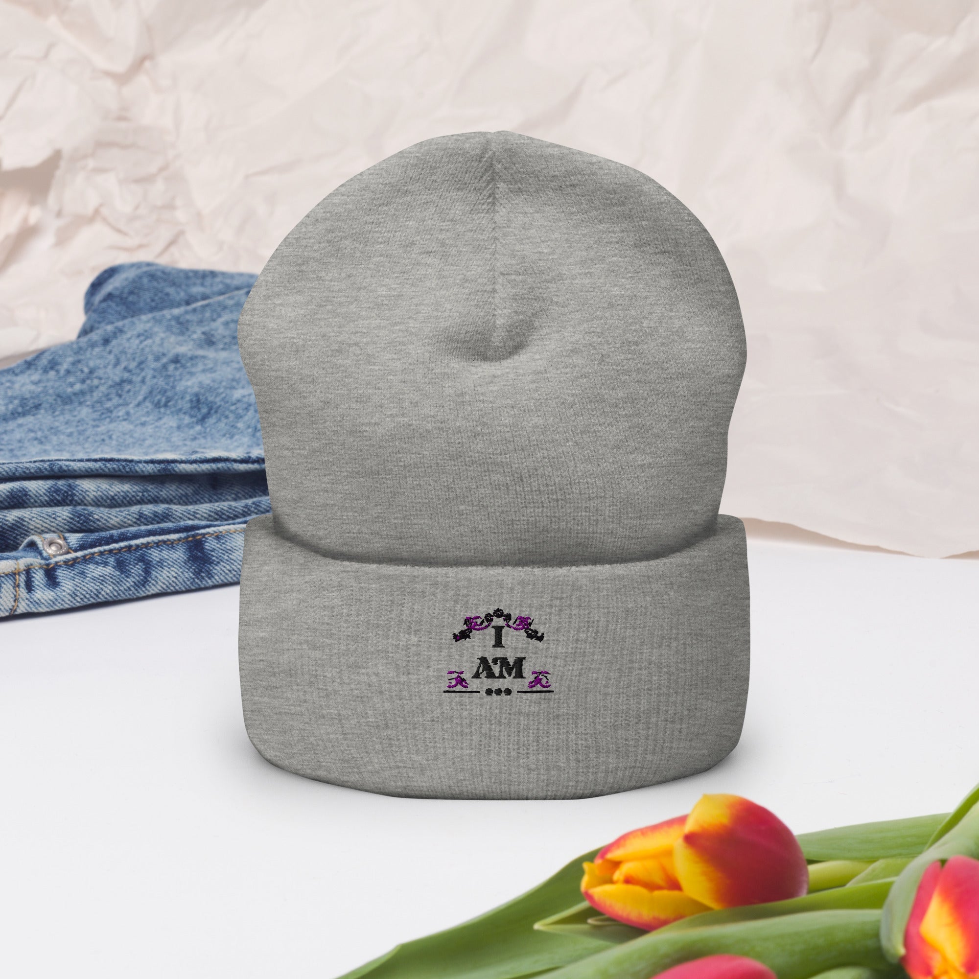 I AM Cuffed Beanie - TBM