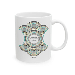 I AM LOVE Ceramic Mug, (11oz, 15oz) - TBM