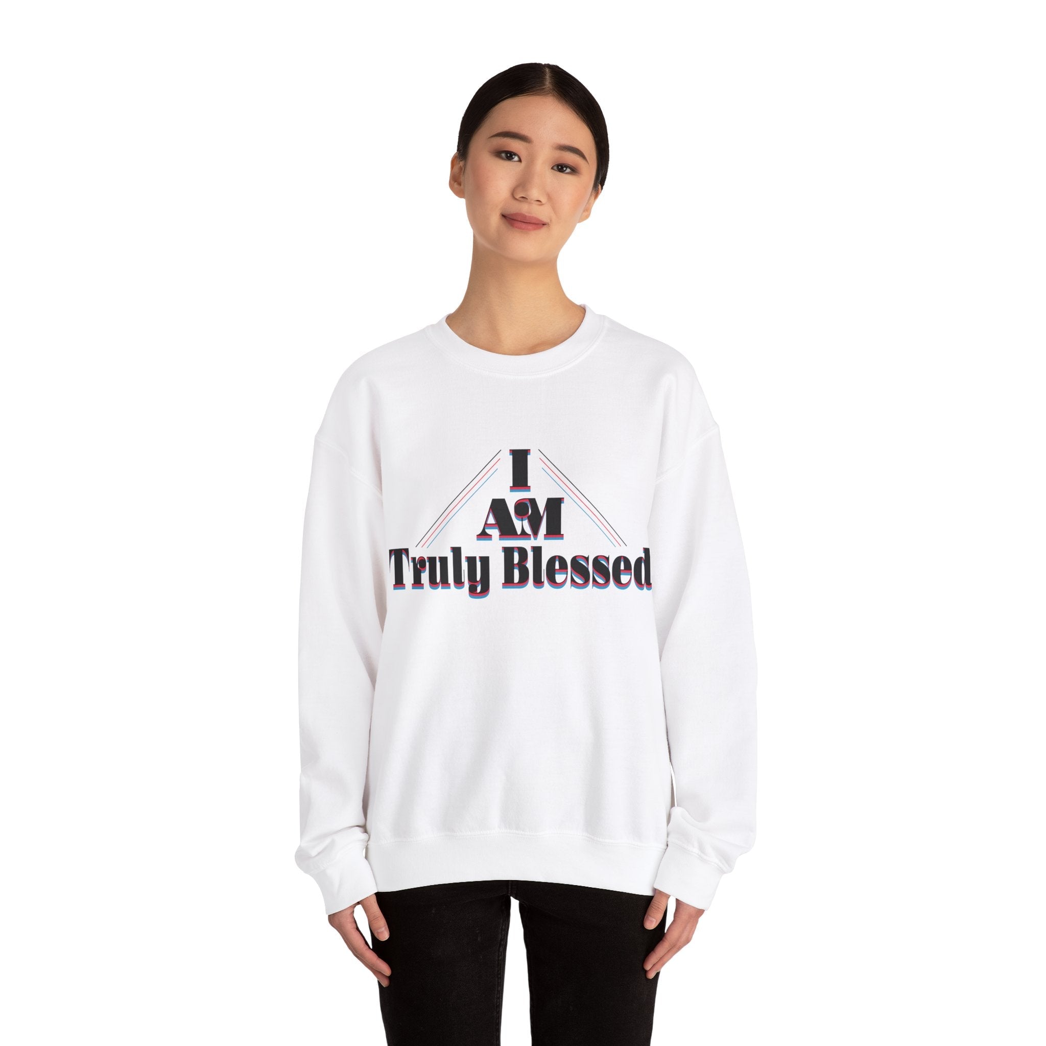 I AM Trult Blessed Unisex Heavy Blend™ Crewneck Sweatshirt - TBM