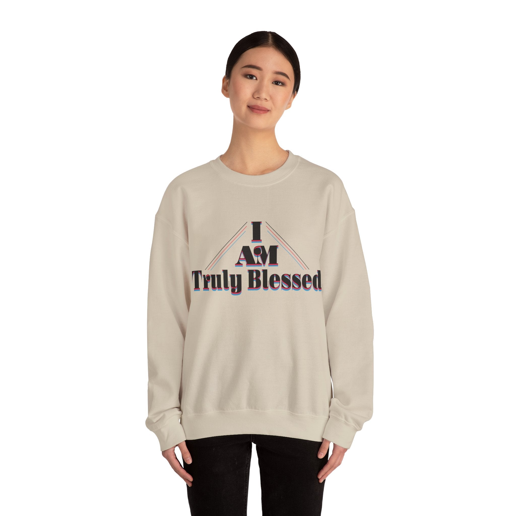 I AM Trult Blessed Unisex Heavy Blend™ Crewneck Sweatshirt - TBM