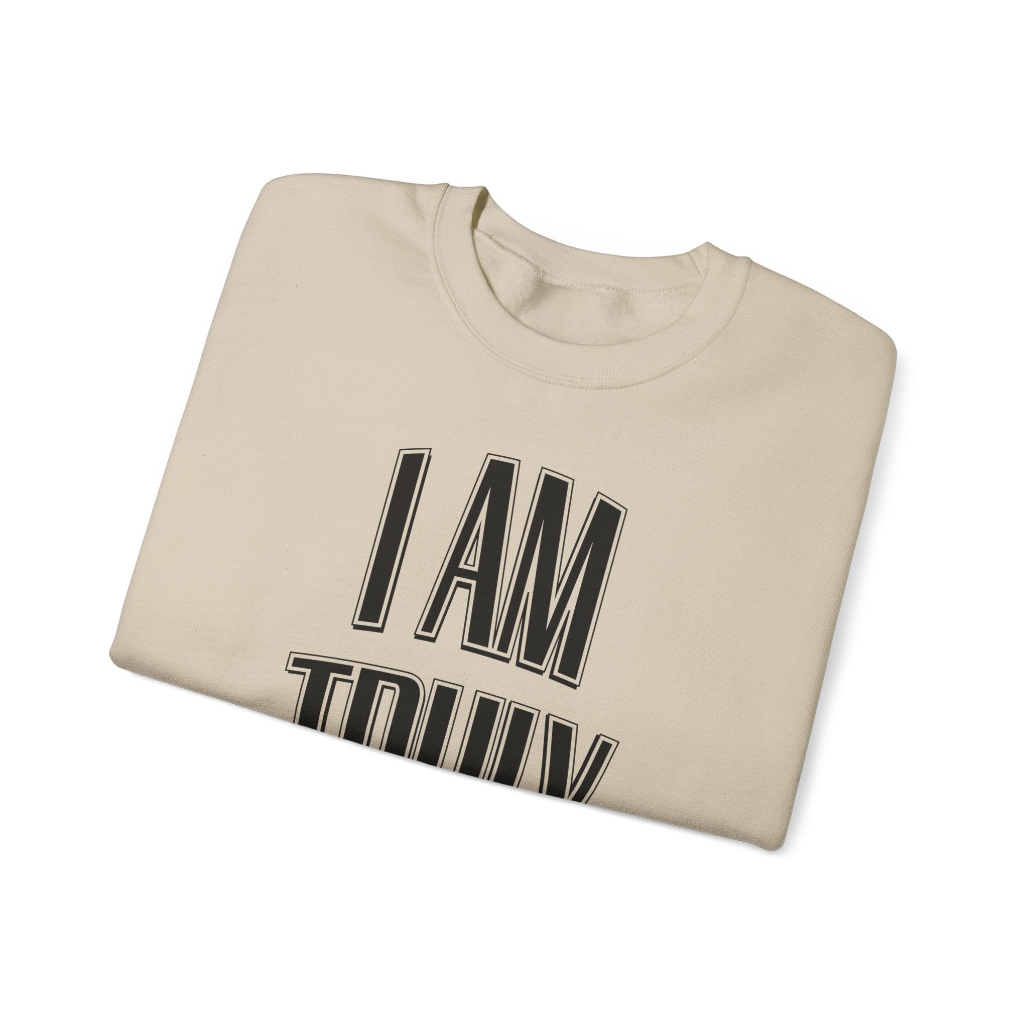 I AM TRULY GRATEFUL Unisex Heavy Blend™ Crewneck Sweatshirt - TBM