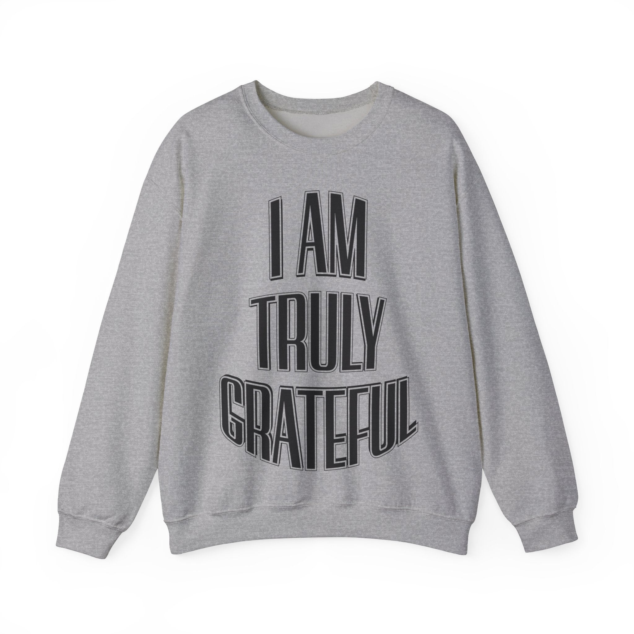I AM TRULY GRATEFUL Unisex Heavy Blend™ Crewneck Sweatshirt - TBM