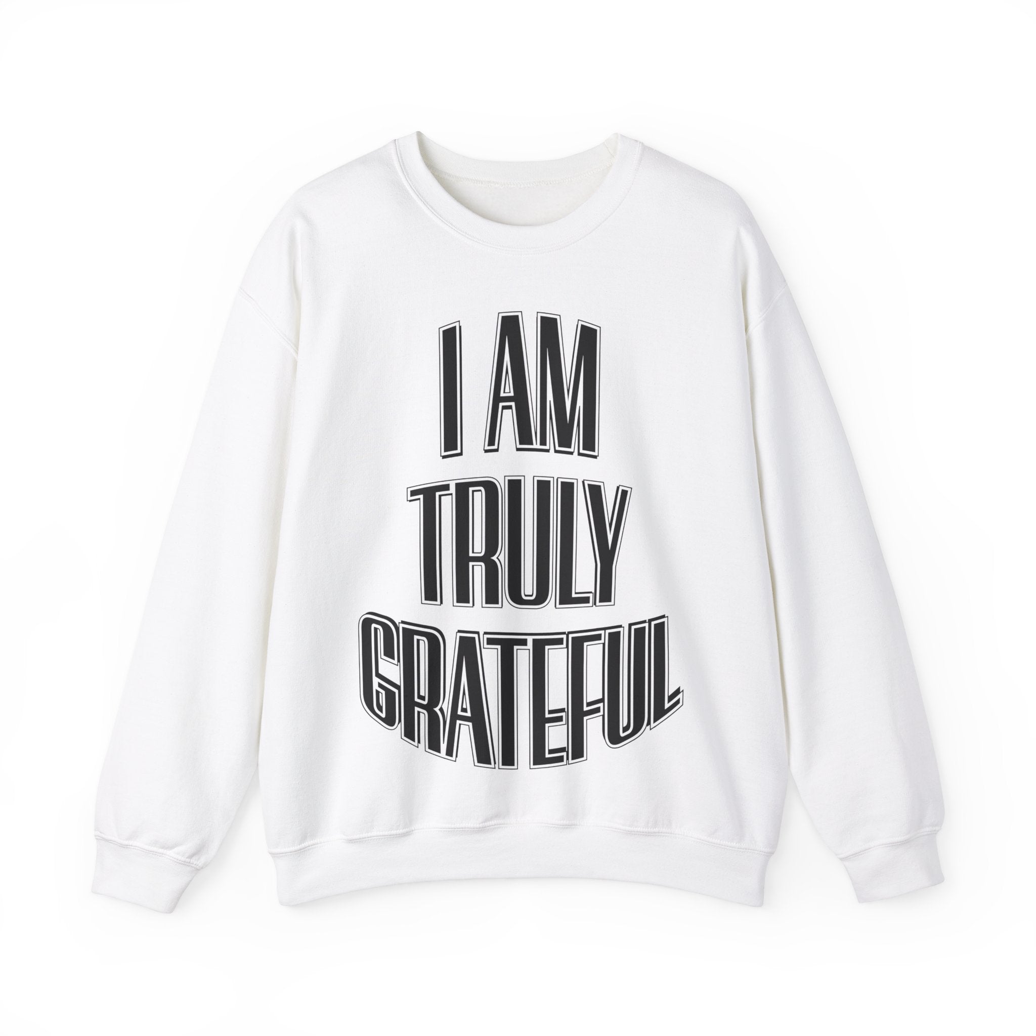 I AM TRULY GRATEFUL Unisex Heavy Blend™ Crewneck Sweatshirt - TBM