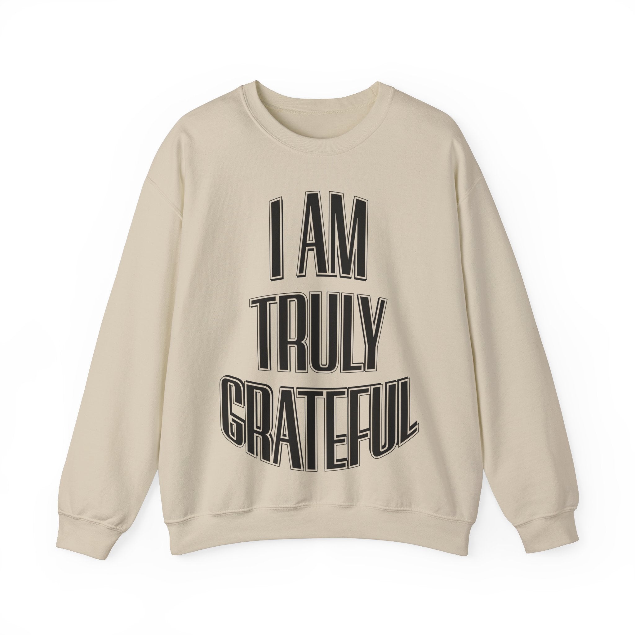 I AM TRULY GRATEFUL Unisex Heavy Blend™ Crewneck Sweatshirt - TBM